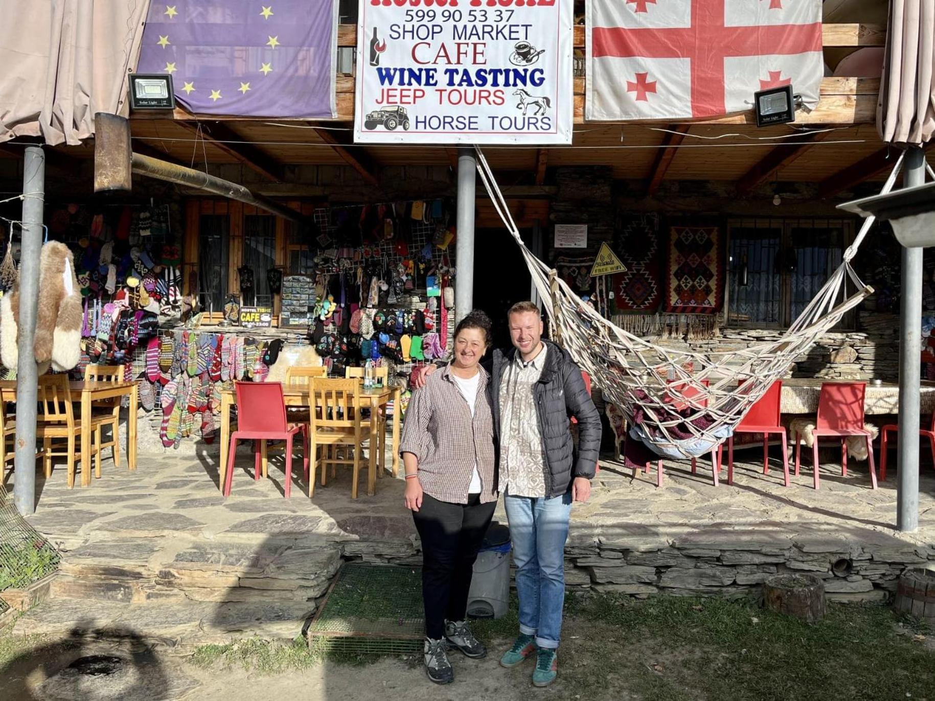 Tishe Hostel Omalo ภายนอก รูปภาพ